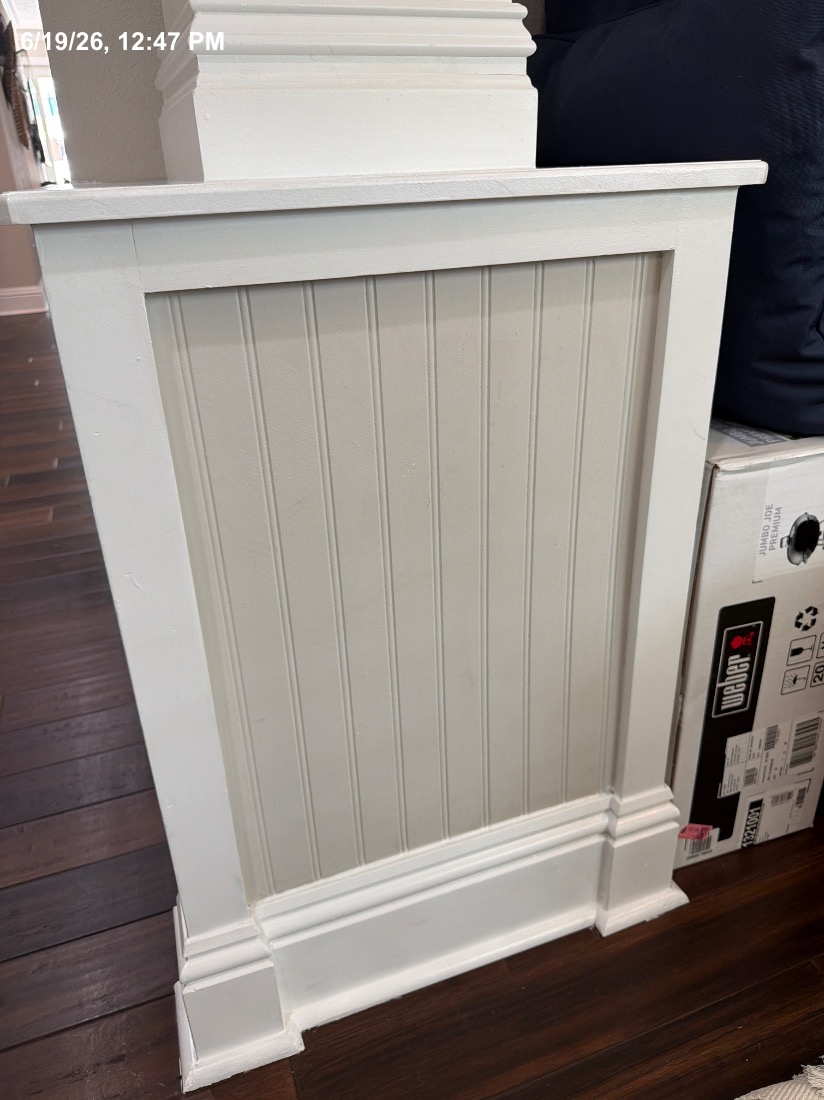 Interior painting and trim detail by Flourish Home Services